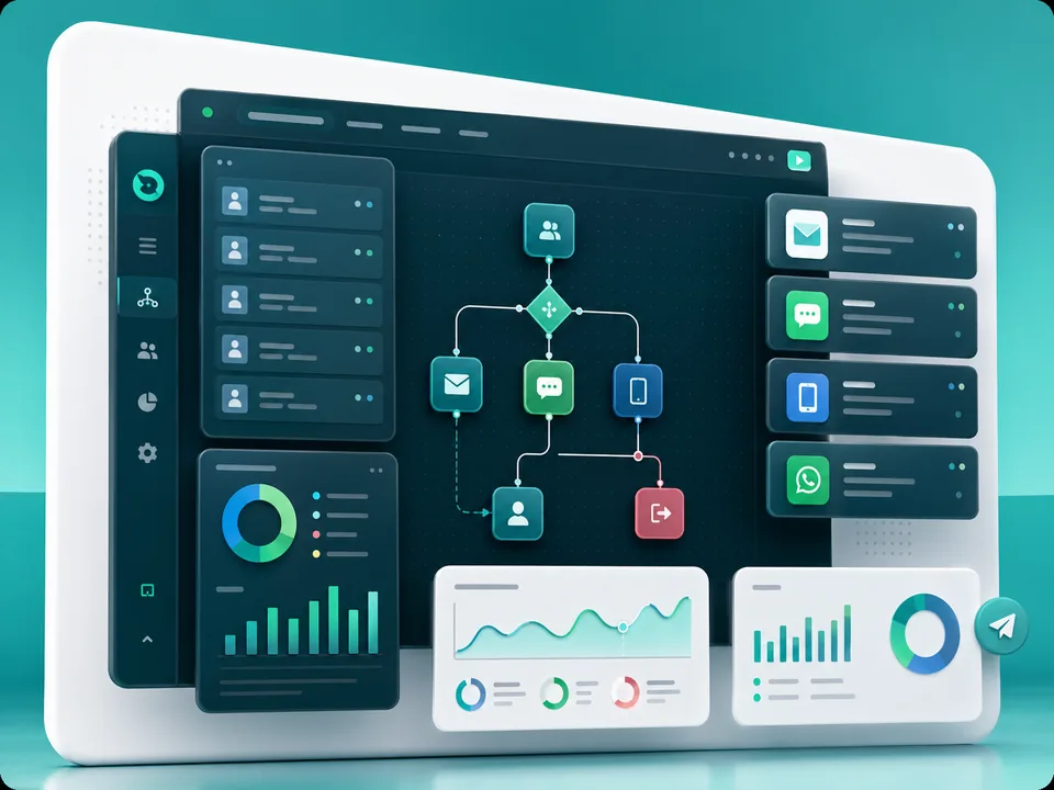 NevTan Engage automation dashboard